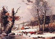 Gathering Wood for Winter George Henry Durrie